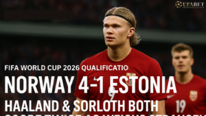นอร์เวย์ 4-1 เอสโตเนีย